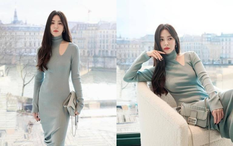 回顧2024年宋慧喬最美照片出爐！網友一片叫好說：「這種美比AI美女還驚人」！