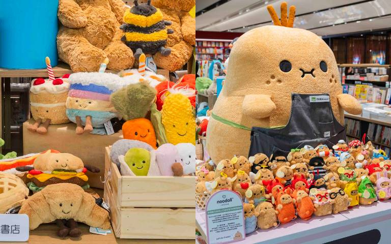 Jellycat、noodoll、柯達復古相機現貨開搶！博客來旗艦書店週年慶，四大話題品牌夢幻進駐