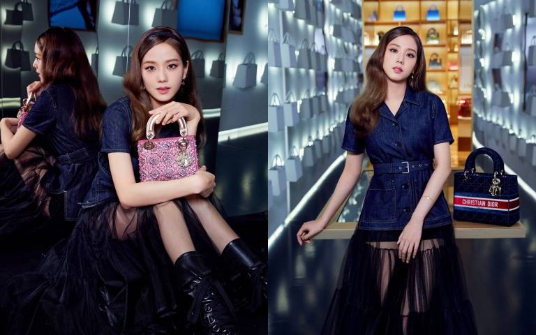 Jisoo 化身Dior店長,帶你參觀位於現代首爾百貨的 Lady Dior 期間限定店