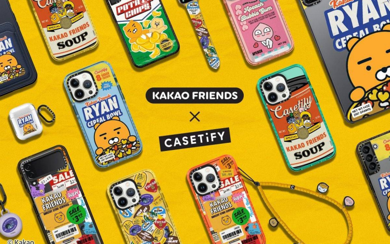 甜酷手機殼!KAKAO FRIENDS x CASETiFY大玩美式風格,再次推出新款聯名配件
