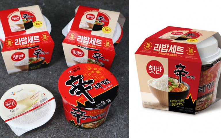 不怕吃不飽!韓國辛拉麵連白飯都準備好了「泡麵湯泡飯」讓人更有飽足感