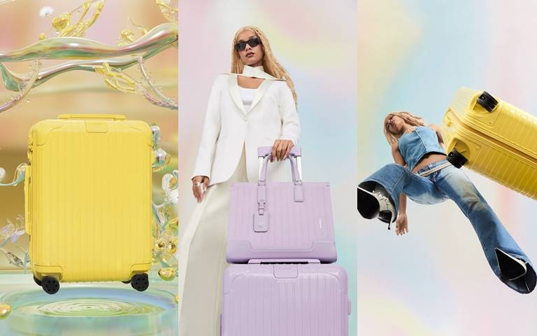 好萊塢名人最愛的RIMOWA變可愛了！夏季新色竟然是超級夢幻的『薰衣草紫』和『檸檬黃』！好想拎著它出國啊~~