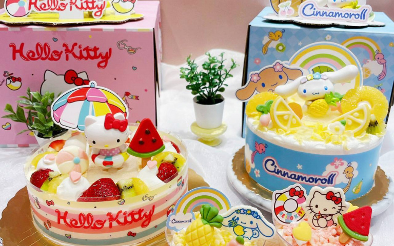 凱蒂貓、大耳狗造型蛋糕有夠萌！夾心草莓凍、布丁，三麗鷗粉絕對要吃爆！