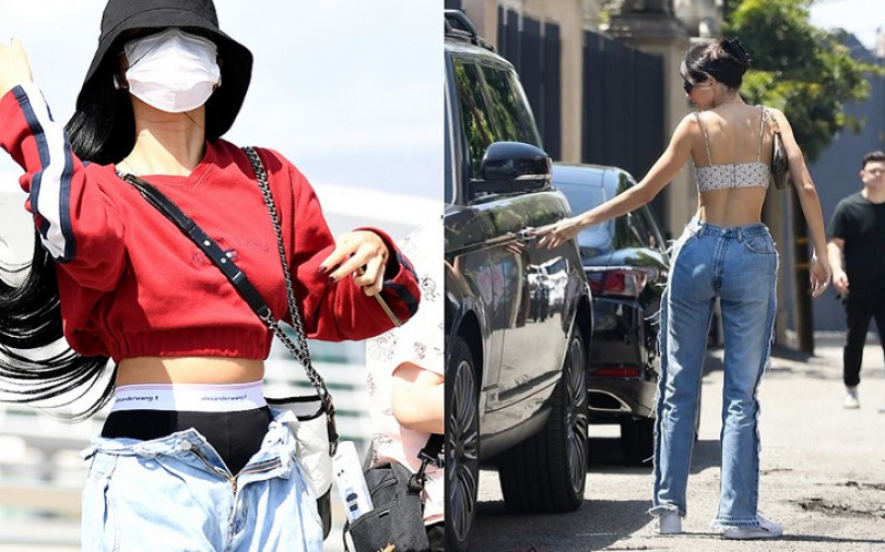 華沙、Kendall Jenner就是不想好好穿褲! 拉鍊不拉、前後反穿的時尚好難懂