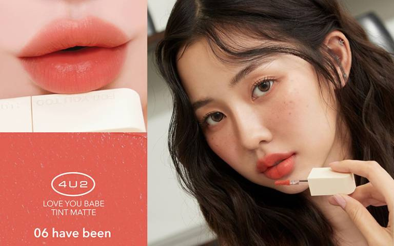 4U2「絲絨唇釉」系列上市！質地輕盈易暈染，共12色任你挑！