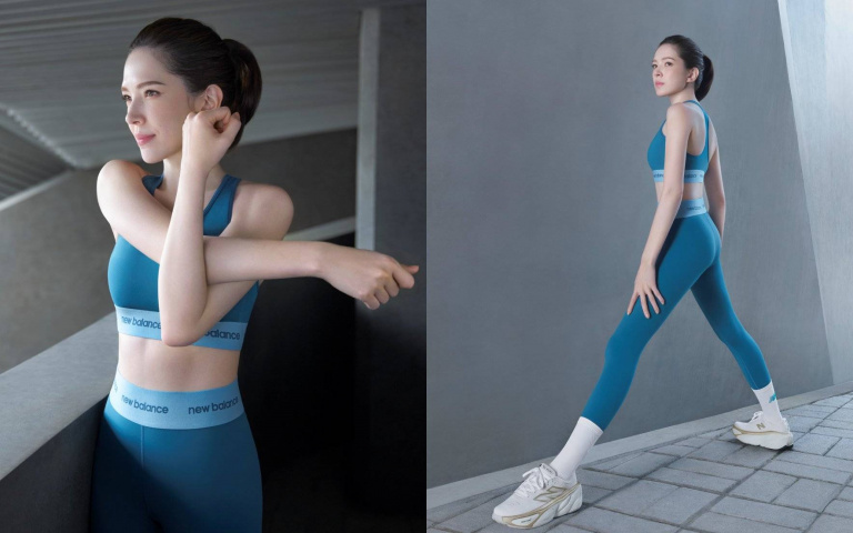 許瑋甯穿運動內衣、Leggings緊身褲網友驚呼:原來她身材這麼好！女神的健身菜單必須學！