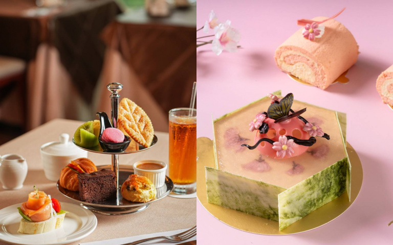 春日美食盛宴!義大天悅推期間限定「櫻花饗宴」,台北神旺「英式下午茶」三層塔超夢幻!
