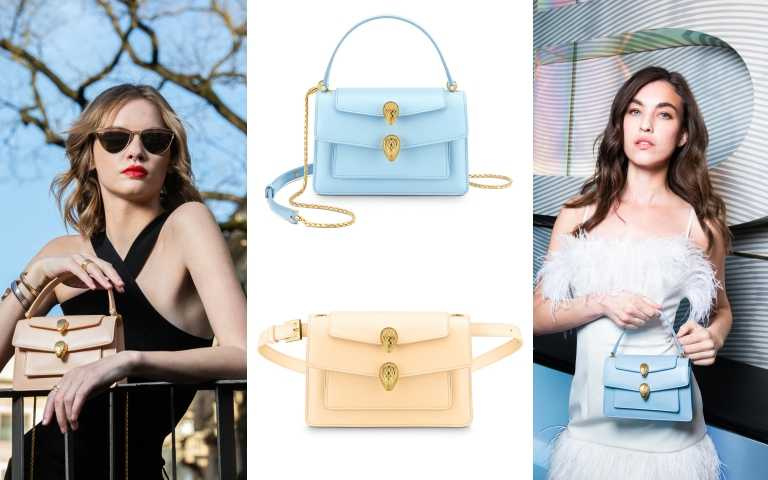 寶格麗Alexander Wang聯名包回歸！春夏限定「極地冰藍」、「蜜桃糖霜」新色美翻必須收