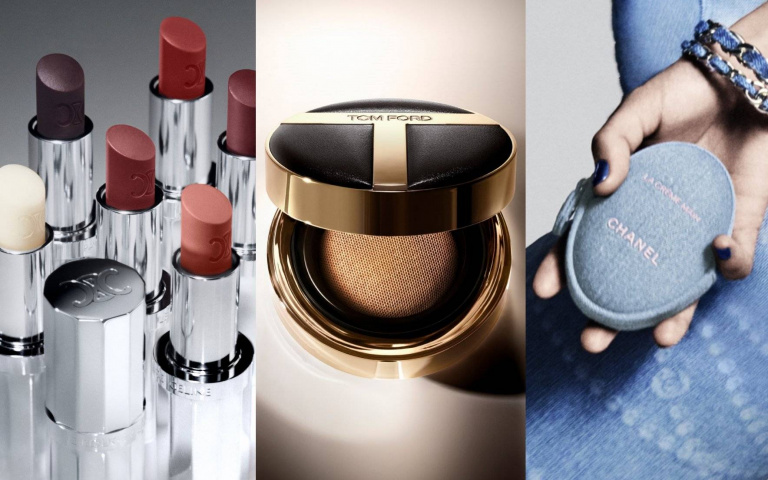 高奢女孩愛用「精品美妝」總整理：CELINE霧光潤唇膏、香奈兒丹寧玉手霜、TOM FORD水光氣墊，拿在手上就是行走的高級感！