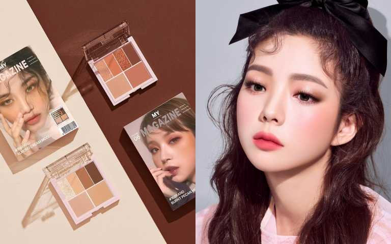 不用找代購!韓國人氣開架彩妝16brand迷你雜誌彩妝盤、三秒鼻影確定登台了!