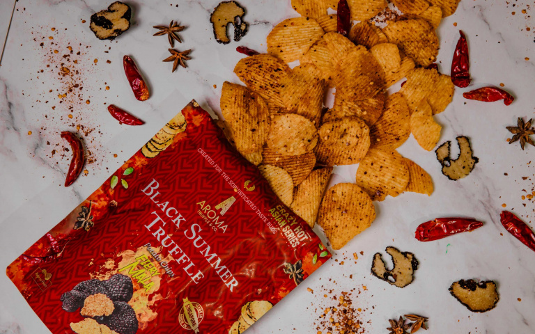 《大發不動產》張娜拉最愛零食　松露洋芋片推麻辣口味　台灣搶先全球上市