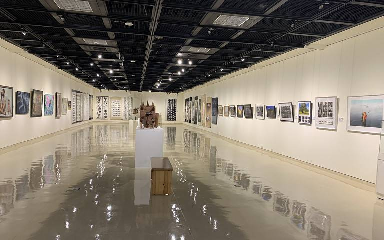 磺溪美展巡迴新北展出,65件作品抒發生活議題爆發創作能量