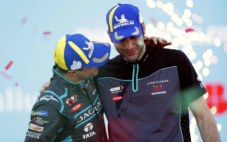 FORMULA E 電動方程式羅馬站 JAGUAR TCS RACING奪得冠軍