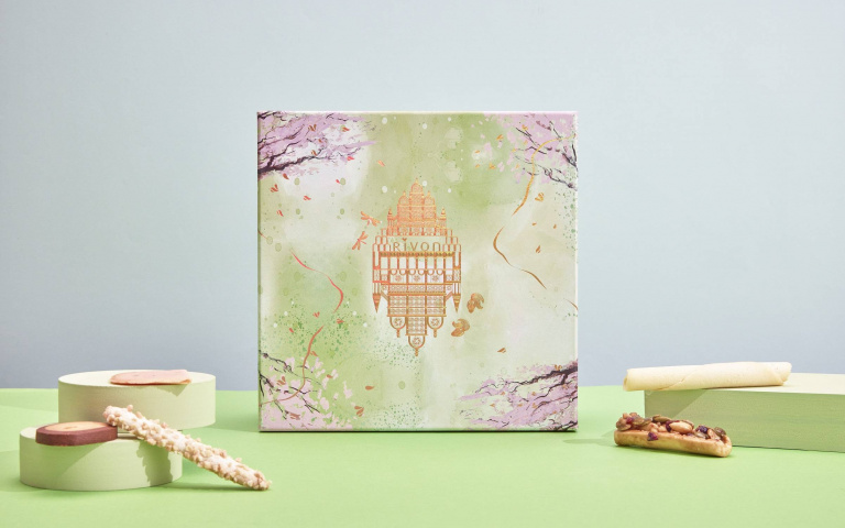 一起和「RIVON禮坊」愛情見證！多種類堅果與法式蛋糕組合，滿足中西融合一站式挑選