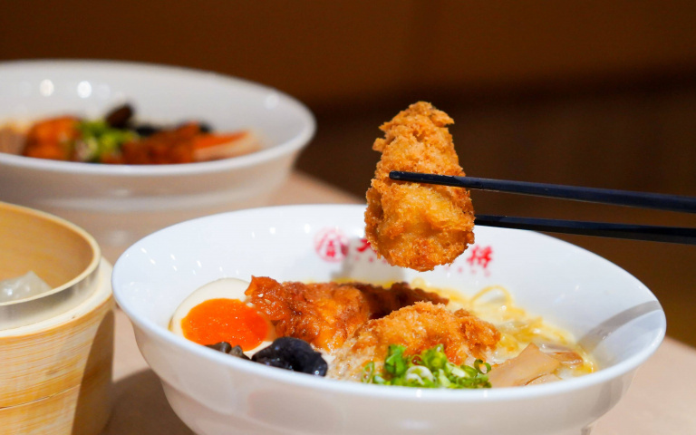 「大阪王將」超人氣商品「雞白湯」拉麵推出新口味!