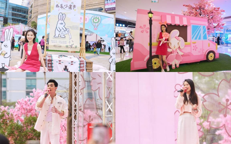 夢時代粉紅野餐日！人氣音樂祭嗨炸現場、浪漫野餐造景讓你拍出人氣美照！