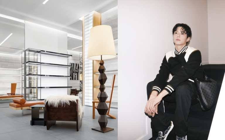 朴寶劍為CELINE 101精品店開幕站台，現身101的幾個細節你發現了嗎？