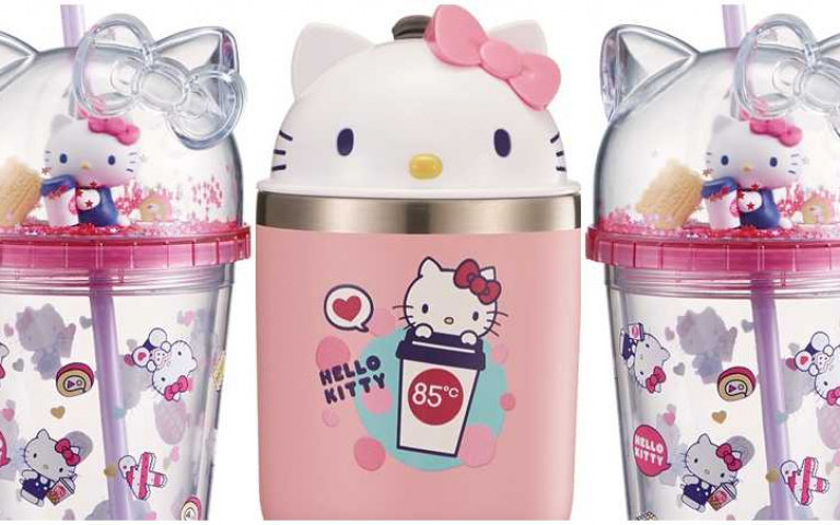 萌萌噠!85度C連推11款「50年代復古月餅」 搭Hello Kitty加價購超吸睛