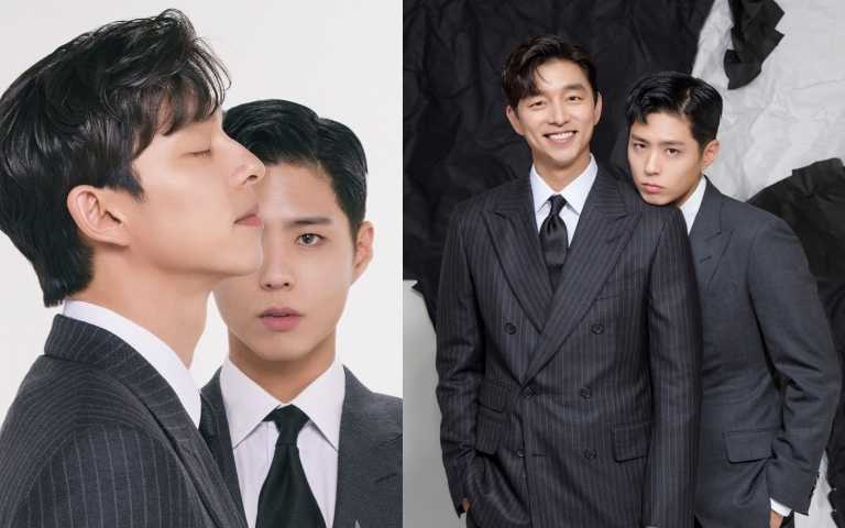 帥到窒息！孔劉搭朴寶劍雙帥，拍攝韓國電影雜誌畫報封面，這畫面真的可以重複看一百遍也不厭倦！