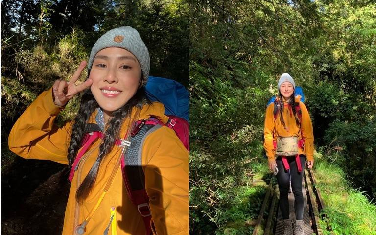 娛樂TeaTime/房思瑜瘋登山讚嘆自然美 卻慘遭蟲襲叮咬一百個包