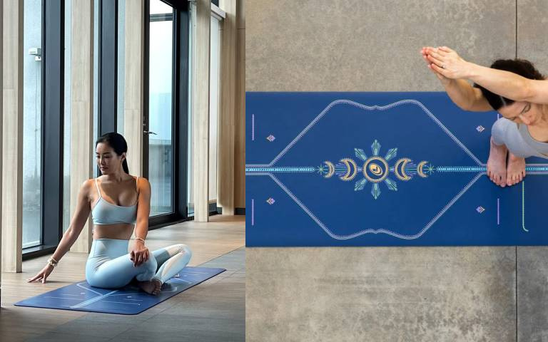 席捲瑜珈迷的最強瑜珈墊是它！專業瑜珈老師、時尚名人通通指定這款！不只有超強防滑功能，更有姿勢正位、三層內建防水設計很貼心！