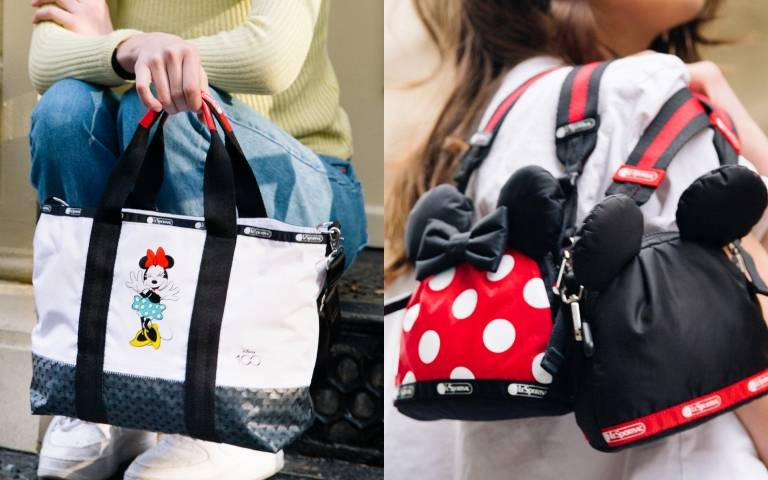 迪士尼粉絲、米奇控必收！LeSportsac迪士尼100週年系列托特包、後背包全都爆炸級可愛！