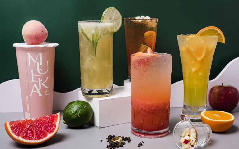 與浪漫法式飲品「慕咔Mueka」譜出巴黎新果感!5款夏季水果茶,限時優惠39元