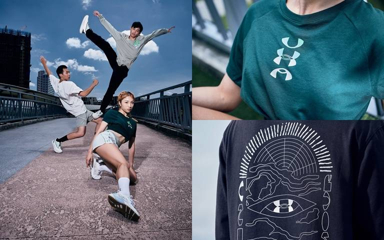 運動品牌UA全新系列服飾！防潑水科技讓你運動隨時保持乾爽！