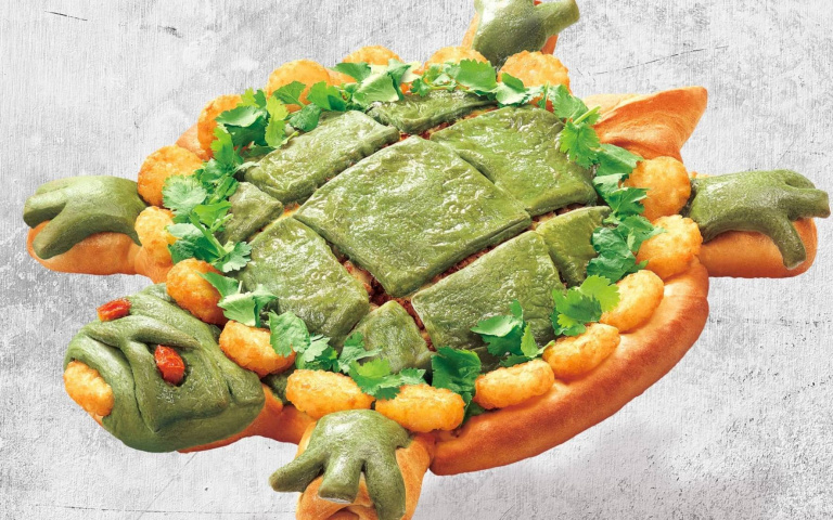 必勝客「芝心雙粿草仔龜比薩」預購開跑　鹹甜雙餡超涮嘴