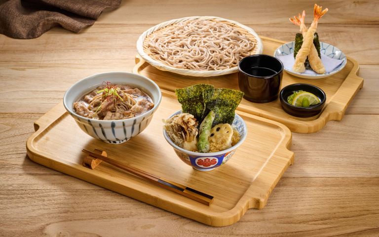 夏天必吃!金子半之助推全新蕎麥麵系列,沾麵冷熱兩吃清爽又開胃!