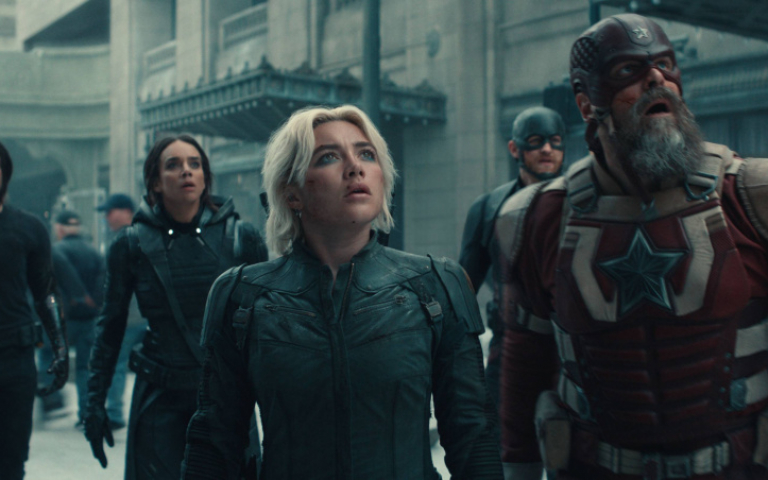 《雷霆特攻隊*》新版黑寡婦曝光！超能戰士「哨兵」引爆滅世浩劫