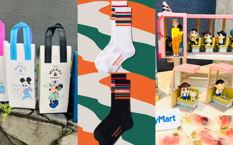 可愛爆擊！全家冰品飲料送「迪士尼保冷袋」，FUJI ROCK聯名新品同步開賣！