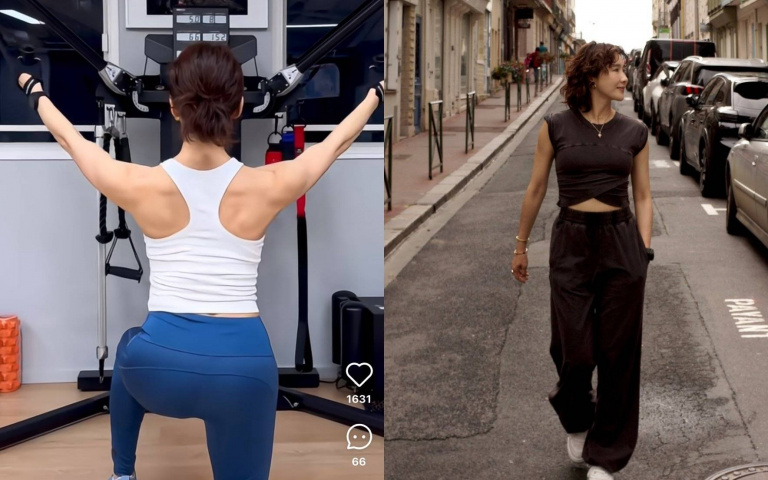 「永遠的香港女神」黎姿53歲→30歲體態神回春！網友看傻：手臂線條也太狂