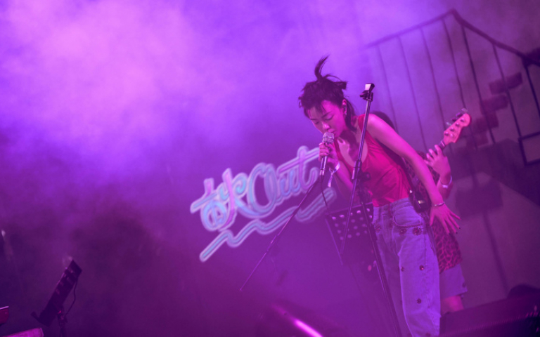 郭采潔現蹤公館商圈　霸氣大喊：我回家演出了