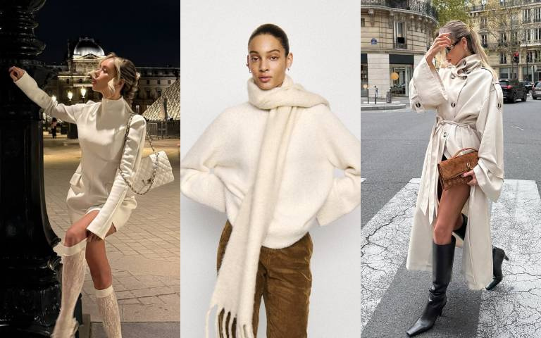 白色控必看！2026年度Pantone色「雲舞白」必收清單：大衣、毛衣到平底鞋，一秒高級