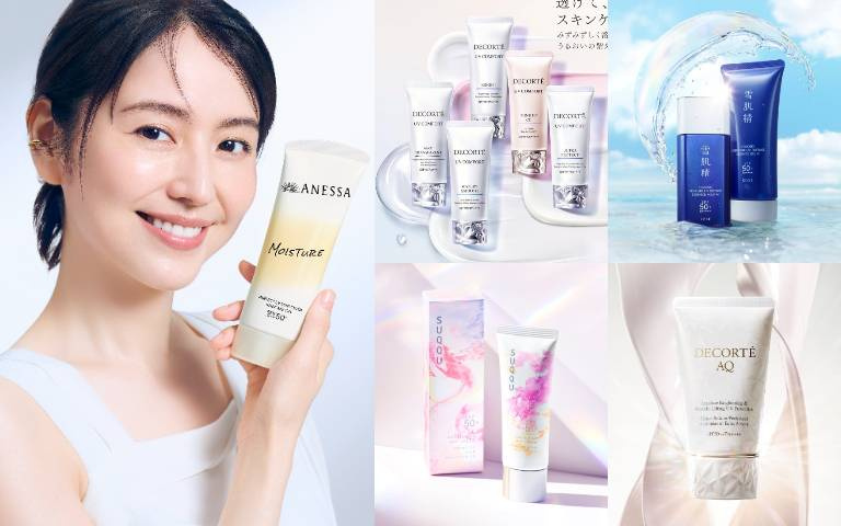 2026 日本四大神級防曬再進化！黛珂、安耐曬、雪肌精、SUQQU，更輕盈還有光澤感，讓後續底妝加倍服貼