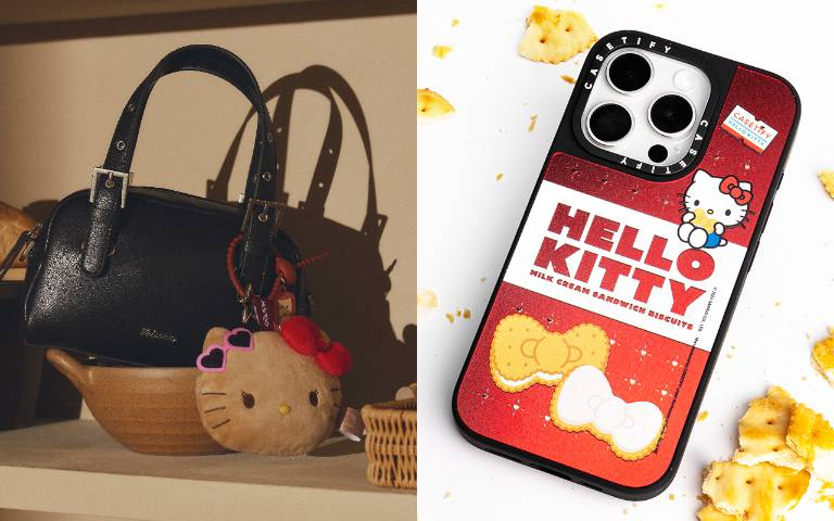 Hello Kitty這波聯名太犯規！ROBINMAY烤焦包、CASETiFY手機殼全想收，錢包直接失守