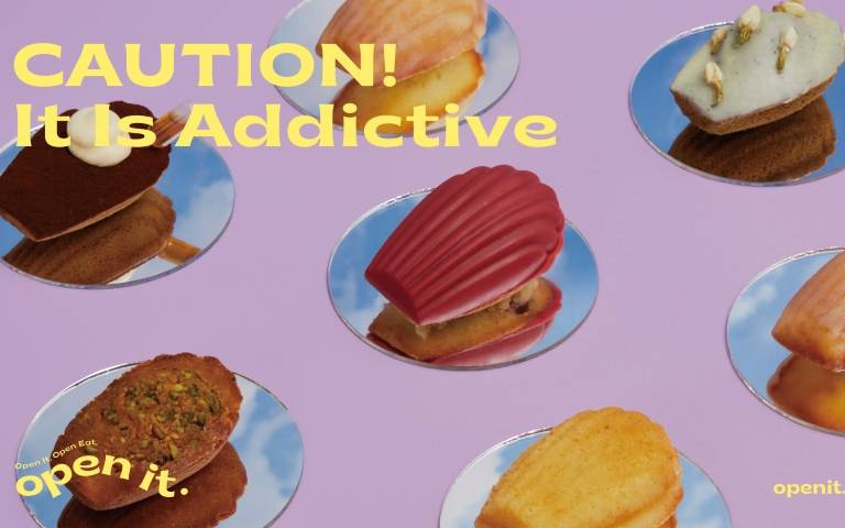 這顏值也太高！全新瑪德蓮專門品牌「open it.」用在地食材混搭出超美型宅配甜點，還有中秋限定鳳梨酥口味！