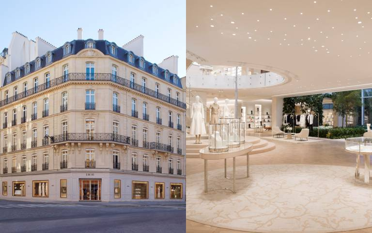 解封後必去的巴黎景點就是它！法國巴黎的Dior 蒙田 30 總店內外全部翻修，傳奇宅邸必逛！