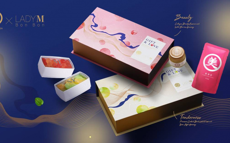 老協珍 x Lady M！「鮮燉燕窩、美顏、精品軟糖」完美結合東西方文化，展現母親節最強聯名禮盒！