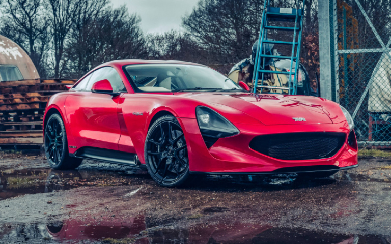 英國TVR 電動跑車 GriffithEV 2024亮相