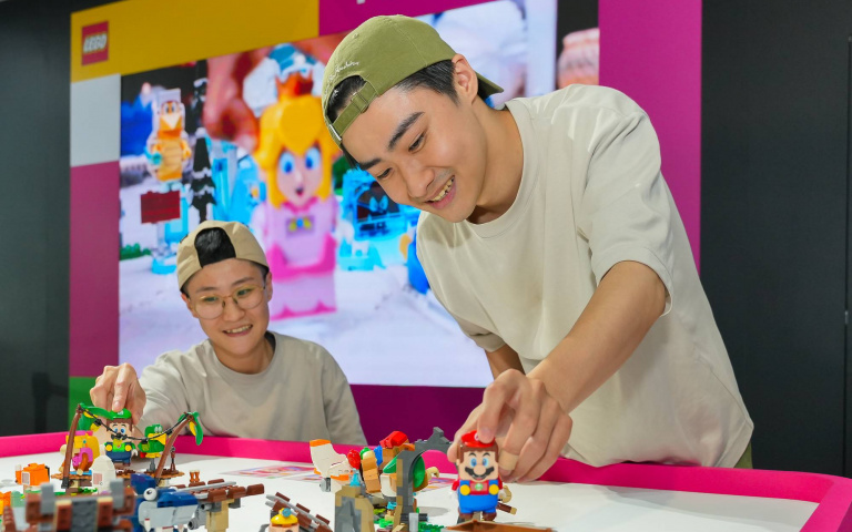 樂高重現多款經典電玩遊戲！2023漫畫博覽會全新樂高盒組搶先亮相 PLAY ON！