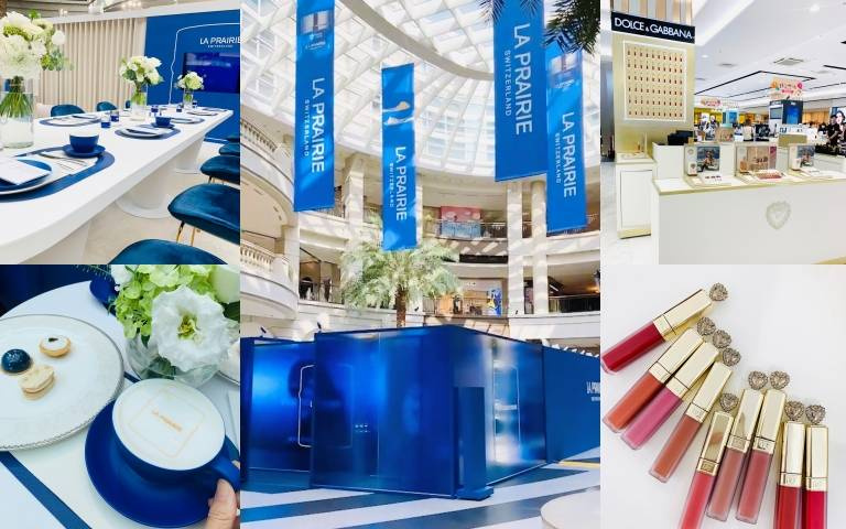 美妝版最夯頭條!『LA PRAIRIE鈷藍藝境沉浸體驗館』開展、『Dolce & Gabbana限時摯愛快閃櫃』進駐台北SOGO!女孩請把握時間朝聖!
