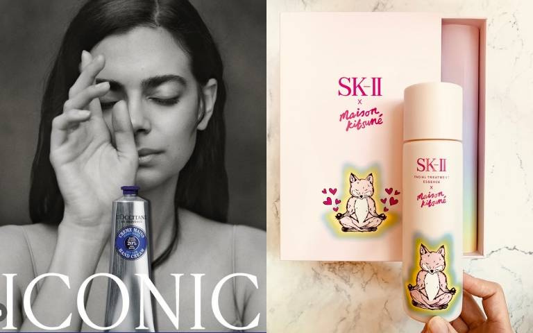 經典美妝出新招！SK-II青春露再推粉紅色小狐狸限量版！歐舒丹找來人權女星Aria Mia Loberti擔任全球品牌大使！