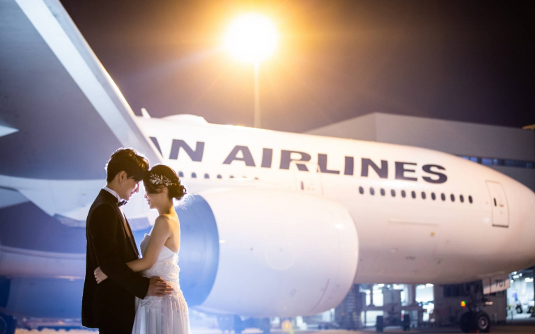 前往福岡機場拍攝婚紗，名額只有5組！新人們快報名！