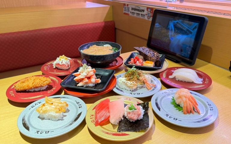 「壽司郎」超澎湃海味！松葉蟹小山、鮭魚卵瀑布、爆量帶尾甜蝦一次享用！
