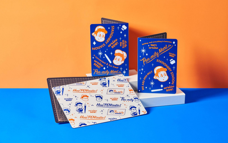 誠品「書寫便利店」開張！超萌自創角色「筆墨兄弟」松菸首賣！