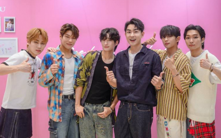 陳謙文跟DKB台韓交流　台語教學竟被考倒