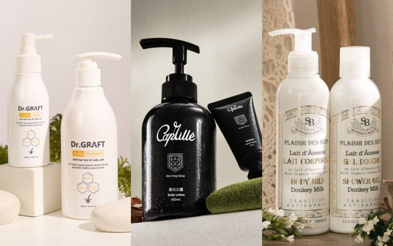 美妝新勢力來襲！「Dr.GRAFT」防落髮超專業、「Caprillé」療癒香氣太夢幻、「Senteur et Beauté」驢奶保養掀話題