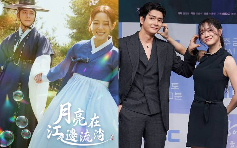 《月亮在江邊流淌》必追亮點：姜泰伍、金世正「靈魂互換」爆笑好評！姜泰伍苦練「能量棒」笑容，金世正為戲請教河智苑